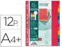Exacompta Separadores Nature Future Cartulina Lustrada 225gr 12 Posiciones A4+