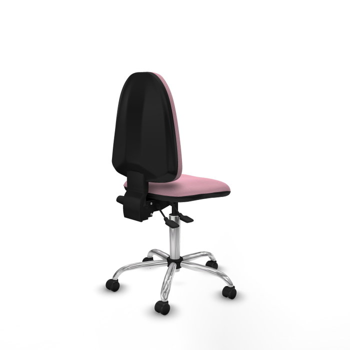 PIQUERAS Y CRESPO Silla de oficina Aýna Rosa con mecanismo Asincro