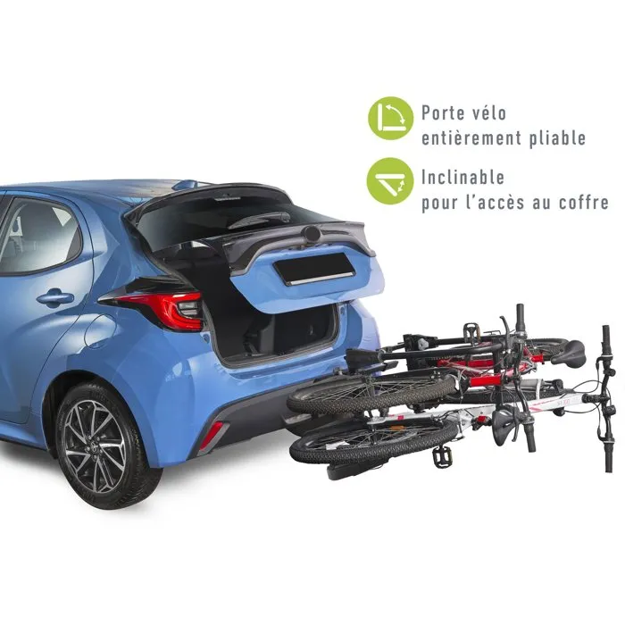 Green Valley Portabicicletas para coche de disco - Soporte para 2 bicicletas AAAQZ75695