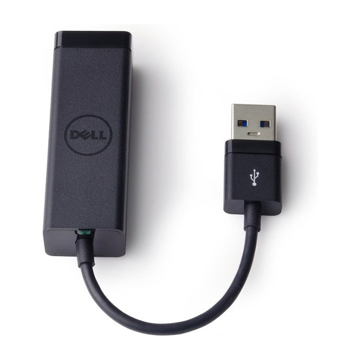 Dell Adaptador USB 3.0 a Ethernet Gigabit RJ45, con arranque PXE incluido y controlador integrado Dell Adaptador USB 3.0 a Ethernet Gigabit RJ45, con arranque PXE incluido y controlador integrado