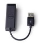 Dell Adaptador USB 3.0 a Ethernet Gigabit RJ45, con arranque PXE incluido y controlador integrado