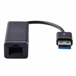 Dell Adaptador USB 3.0 a Ethernet Gigabit con soporte PXE - Negro