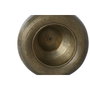 DKD Home Decor Set de 2 Maceteros de Aluminio Patinado Dorado Mundra