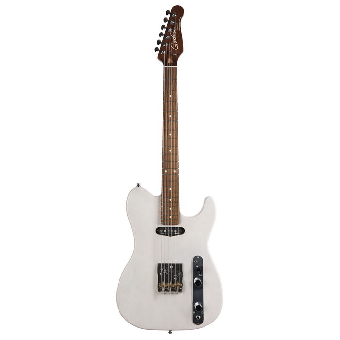 Godin Guitarra Eléctrica Stadium HT Trans White Rn With Bag Hard Rock Maple Neck Godin Guitarra Eléctrica Stadium HT Trans White Rn With Bag Hard Rock Maple Neck