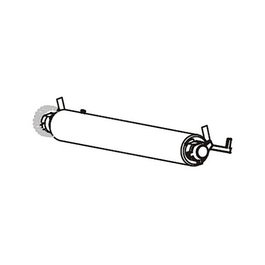 Zebra 105934-035 Kit de ruedas para cinta con diseño de cebra, compatible con impresoras de la serie GX como GX420t y GX430t