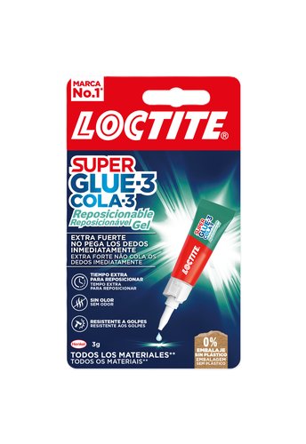 Loctite Super Glue-3 Gel Reposicionable 3 g