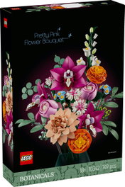 LEGO Botanical Ramo de Flores Fantasía en Rosa 10342