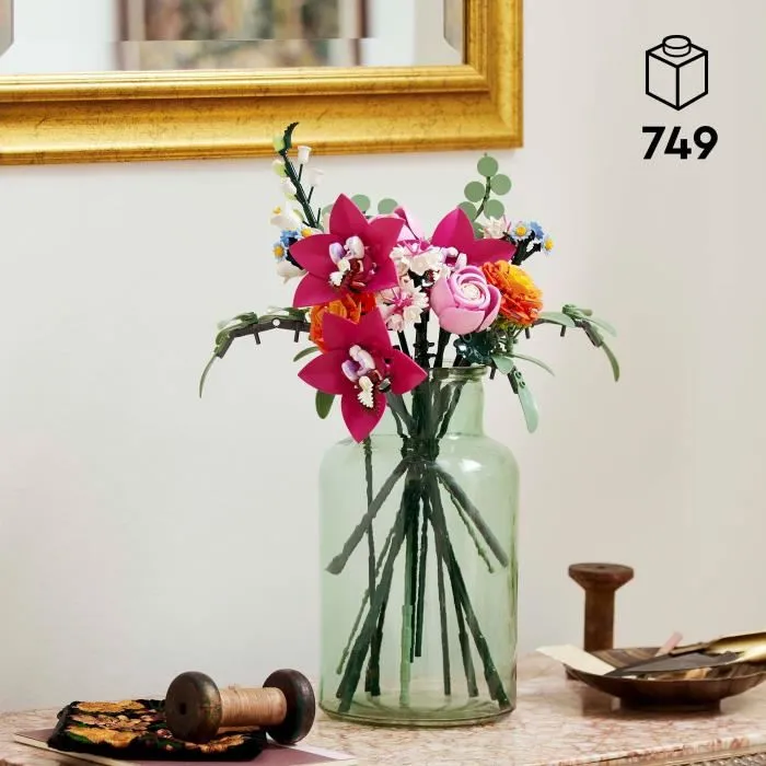 LEGO Botanical Ramo de Flores Fantasía en Rosa 10342 LEGO Botanical Ramo de Flores Fantasía en Rosa 10342