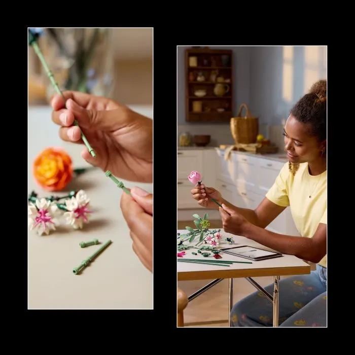 LEGO Botanical Ramo de Flores Fantasía en Rosa 10342 LEGO Botanical Ramo de Flores Fantasía en Rosa 10342