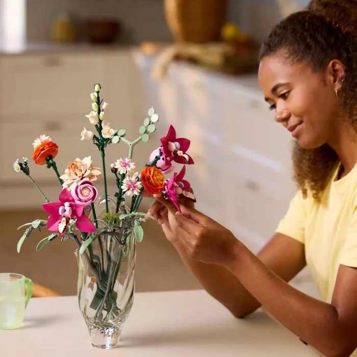 LEGO Botanical Ramo de Flores Fantasía en Rosa 10342 LEGO Botanical Ramo de Flores Fantasía en Rosa 10342