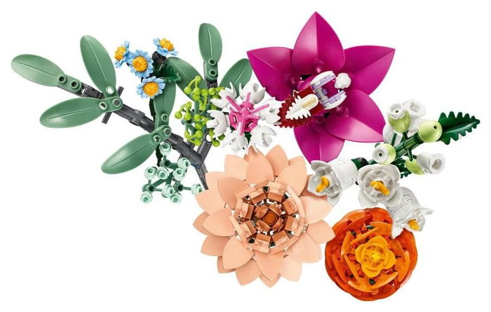 LEGO Botanical Ramo de Flores Fantasía en Rosa 10342 LEGO Botanical Ramo de Flores Fantasía en Rosa 10342