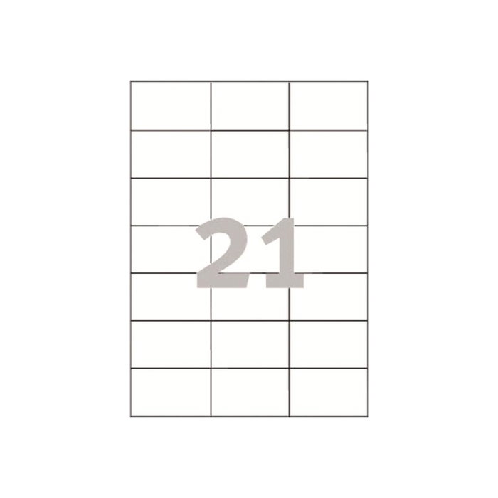 Avery Zweckform Etiquetas Adhesivas 70 x 42,3mm - Formato A4 - Ref. 3652