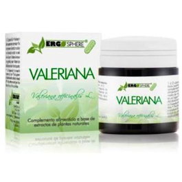 Ergonat Valeriana Ergosphere 45 Cap. - Complemento alimenticio para calmar nervios, propiciar el sueño y la relajación.