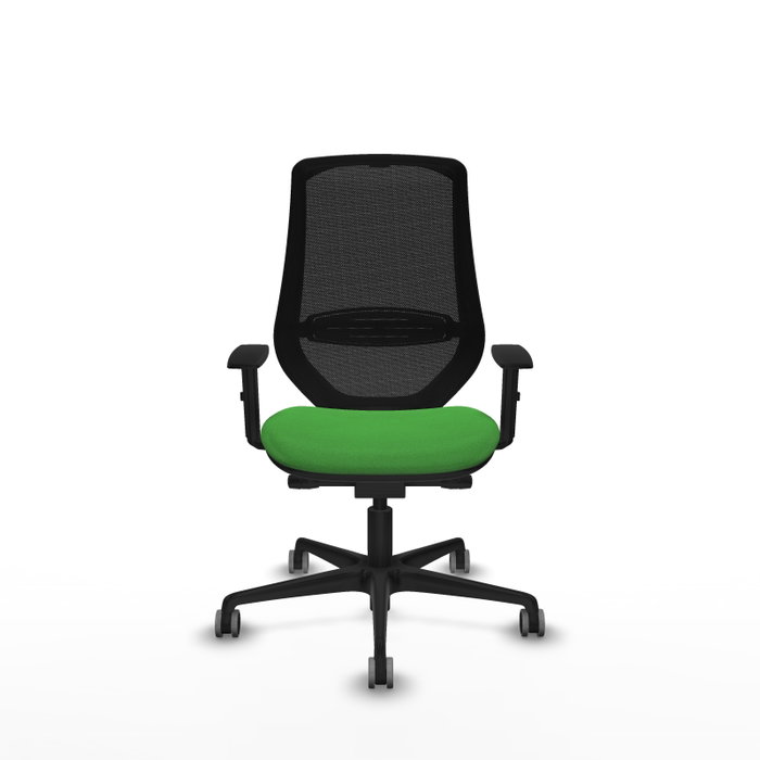 PIQUERAS Y CRESPO Silla de oficina Mardos Verde Menta con mecanismo Sincro/Traslack