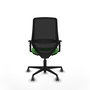 PIQUERAS Y CRESPO Silla de oficina Mardos Verde Menta con mecanismo Sincro/Traslack