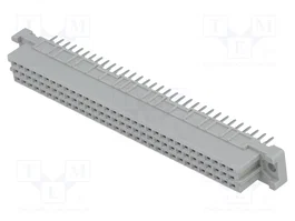 HARTING Conector DIN 41612 Hembra de 96 Pines Recto, 2A