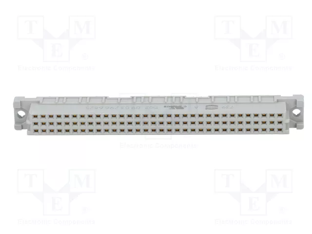 HARTING Conector DIN 41612 Hembra de 96 Pines Recto, 2A HARTING Conector DIN 41612 Hembra de 96 Pines Recto, 2A