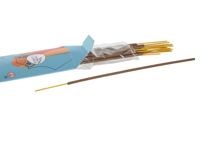 DKD Home Decor Incienso Varilla Folk Hippie soul ss25 Multicolor 4 x 25 x 6 cm Set de 120 (6 Unidades)