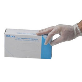 Matfer Guantes de Vinilo Talla L (100 Uds)