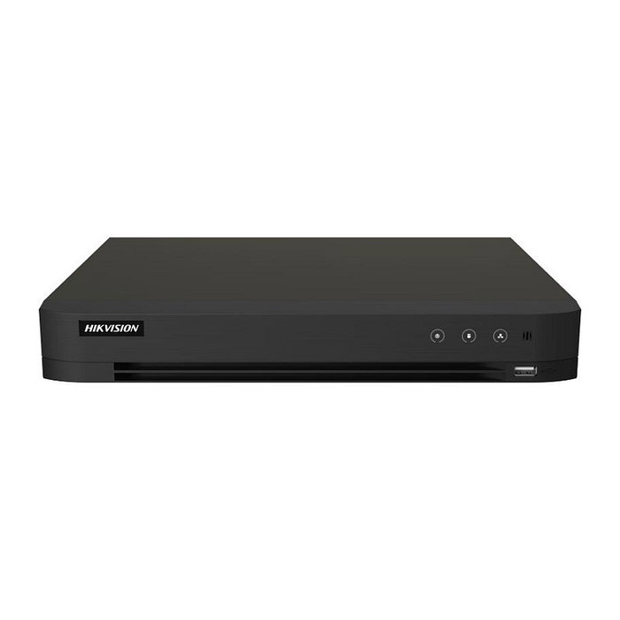 Hikvision iDS-7216HQHI-M1/XT Grabador de Video 16 Canales 4K (3840x2160) H.265+, 12TB, Audio, Ethernet