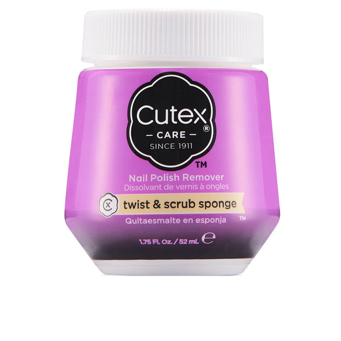 Cutex Quitaesmalte SPONGE POLISH REMOVER twist & scrub 52 ml Cutex Quitaesmalte SPONGE POLISH REMOVER twist & scrub 52 ml