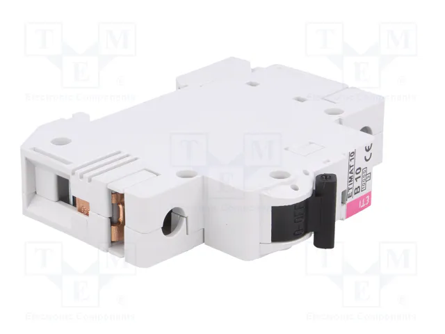ETI POLAM ETIMAT 10 Interruptor magnetotérmico 1P 10A 10kA ETI POLAM ETIMAT 10 Interruptor magnetotérmico 1P 10A 10kA