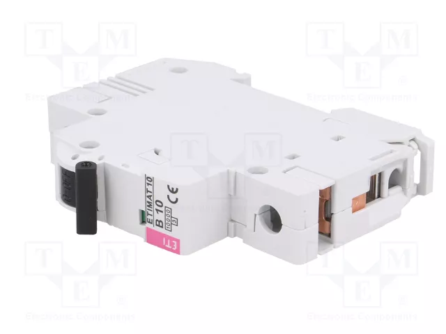 ETI POLAM ETIMAT 10 Interruptor magnetotérmico 1P 10A 10kA ETI POLAM ETIMAT 10 Interruptor magnetotérmico 1P 10A 10kA