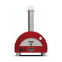 Alfa Forni Linea Moderno Portable Pizza Oven Antique Red