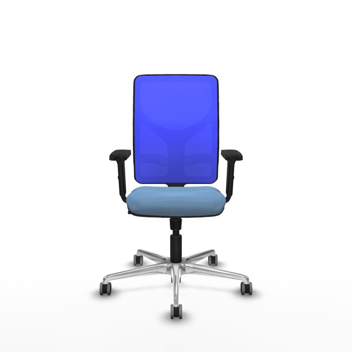 PIQUERAS Y CRESPO Silla de oficina Motilla con mecanismo Sincro en Azul PIQUERAS Y CRESPO Silla de oficina Motilla con mecanismo Sincro en Azul