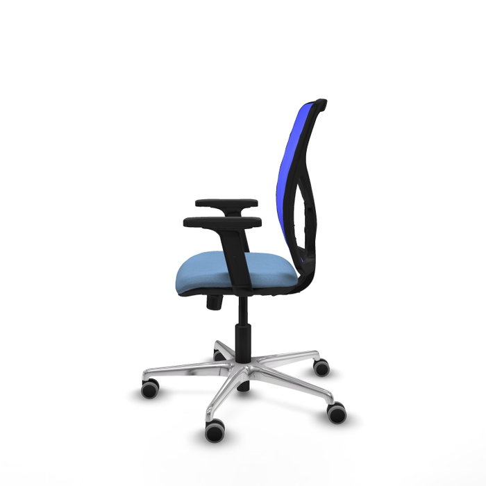 PIQUERAS Y CRESPO Silla de oficina Motilla con mecanismo Sincro en Azul PIQUERAS Y CRESPO Silla de oficina Motilla con mecanismo Sincro en Azul
