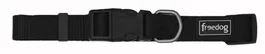 Freedog Collar Nylon Basic Negro 20 mm 35-60 cm