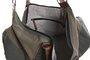 DKD Home Decor Bolsa Noah Loft Beige Gris Canvas Cuero 53 x 23 x 22 cm