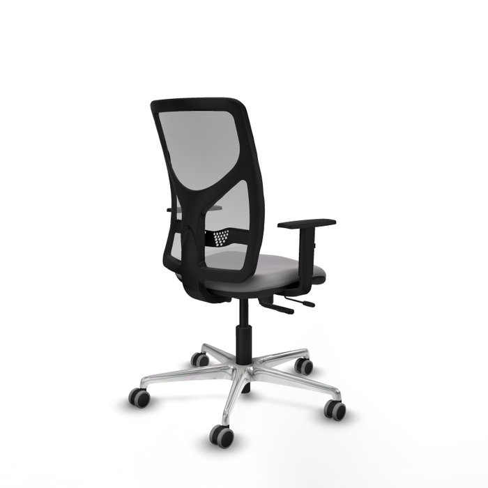 PIQUERAS Y CRESPO Silla de oficina Motilla Gris con mecanismo Sincro/Traslack PIQUERAS Y CRESPO Silla de oficina Motilla Gris con mecanismo Sincro/Traslack