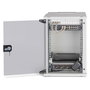 Digitus Bastidor de Pared Rack 9U para Red SOHO Pro, 10 Pulgadas (254 mm), Gris Acero, Capacidad 60 kg, Puerta Frontal de Cristal, Conjunto Incluye Bloqueo y Rieles, Ref: DN-90013?