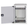 Digitus Bastidor de Pared Rack 9U para Red SOHO Pro, 10 Pulgadas (254 mm), Gris Acero, Capacidad 60 kg, Puerta Frontal de Cristal, Conjunto Incluye Bloqueo y Rieles, Ref: DN-90013?