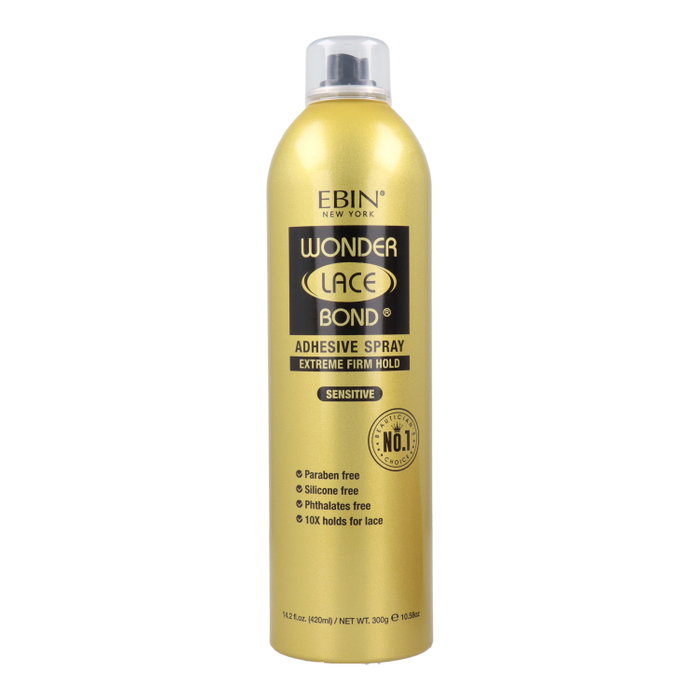 Ebin New York Wonder Lace Bond Adhesive Sensitive Spray 420 ml Ebin New York Wonder Lace Bond Adhesive Sensitive Spray 420 ml