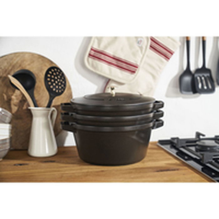 Zwilling Staub Roaster La Cocotte Set de 3 piezas negro