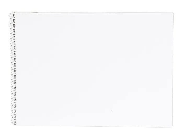 Liderpapel Bloc Dibujo Artístico Espiral 230x325mm 20 Hojas 180g/m² Sin Recuadro Perforado