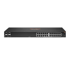 Hewlett Packard Enterprise Aruba 6100 24G 4SFP+ Switch Acceso de Nivel de Entrada para Redes Corporativas