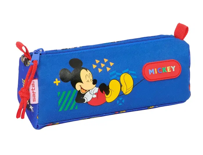 Safta Bolso Escolar Portatodo Mickey Mouse Today - Estuche con Cremallera, Dimensiones 80x210x70 mm Safta Bolso Escolar Portatodo Mickey Mouse Today - Estuche con Cremallera, Dimensiones 80x210x70 mm