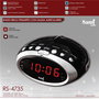 SAMI Radio Reloj Pequeño PLL AM/FM 0.6" Digital con Salida