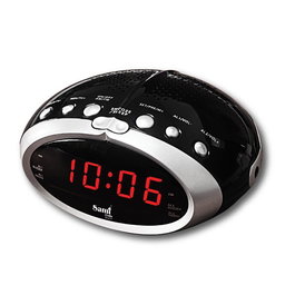 SAMI Radio Reloj Pequeño PLL AM/FM 0.6" Digital con Salida
