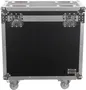 Algam Lighting Flight Case con Ruedas para 2x MB200, Madera con Interior de Espuma, Transporte Seguro