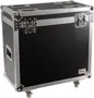 Algam Lighting Flight Case con Ruedas para 2x MB200, Madera con Interior de Espuma, Transporte Seguro