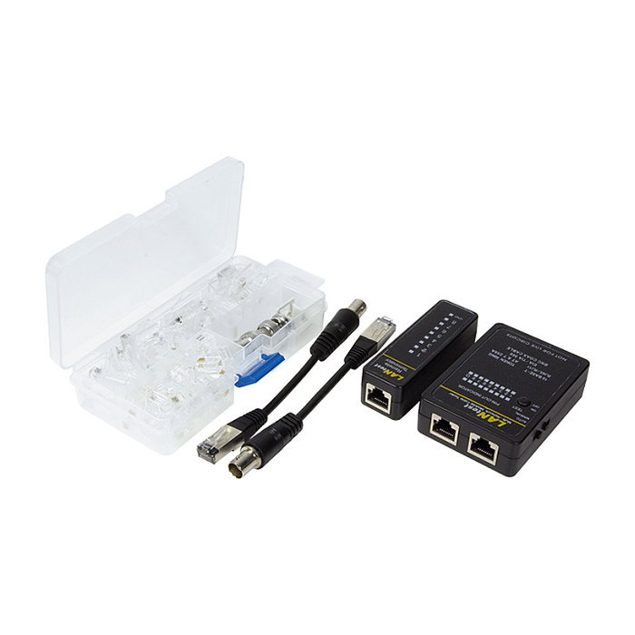 LogiLink WZ0030 Management Netzwerk-Werkzeugset 6-teilig mit Tasche