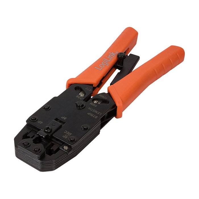 LogiLink WZ0030 Management Netzwerk-Werkzeugset 6-teilig mit Tasche