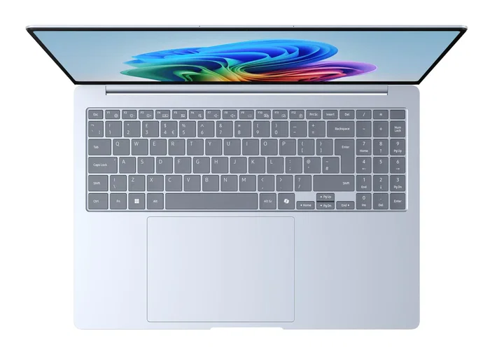 Samsung Galaxy Book4 Edge NP944XMA-MC1ES Portátil 14" AMOLED táctil WQXGA+ 120Hz Snapdragon X Elite 12 núcleos 16GB RAM 512GB eUFS Windows 11 Pro Wi-Fi 7 Azul Sapphire Blue