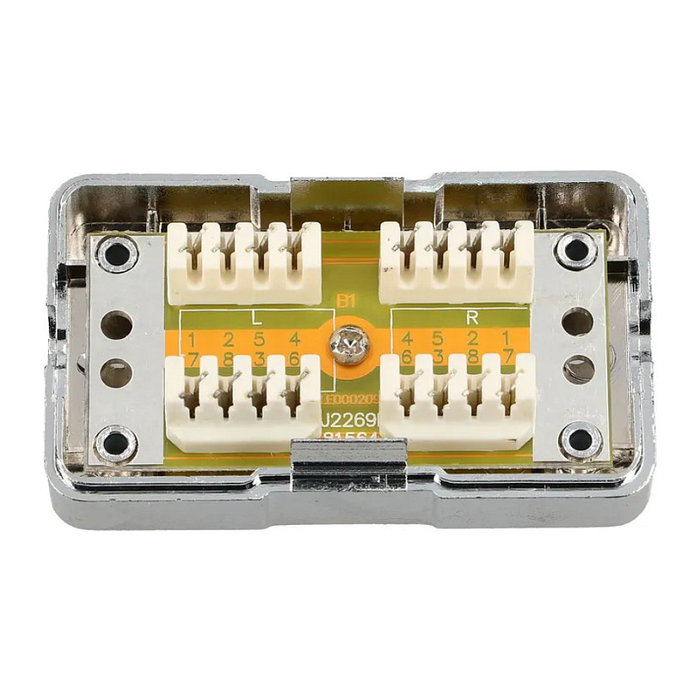 Extralink Caja de conexión CAT6 STP Plata EX.9601