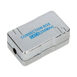Extralink CAT6 STP Junction Box Silver