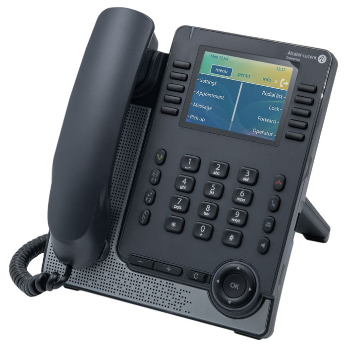 Alcatel ALE-30h Teléfono IP Gris Terminal con conexión por cable Escritorio/pared LCD 8,89 cm (3.5") Alcatel ALE-30h Teléfono IP Gris Terminal con conexión por cable Escritorio/pared LCD 8,89 cm (3.5")